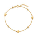 Star And Balls Anklet