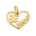 Mom Heart Pendant