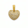 Zirconia Heart Pendant