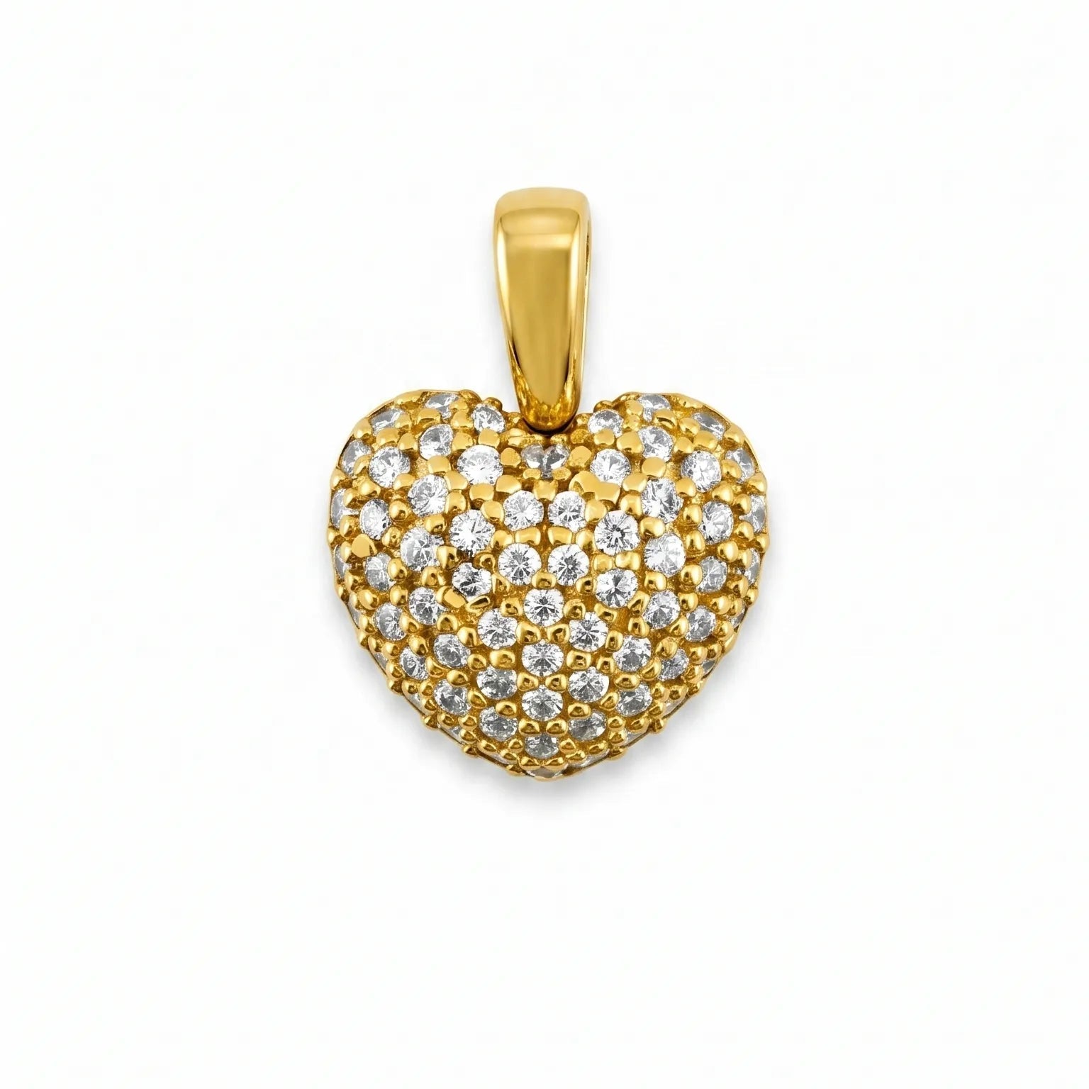 Zirconia Heart Pendant