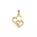 2 Heart Pendant