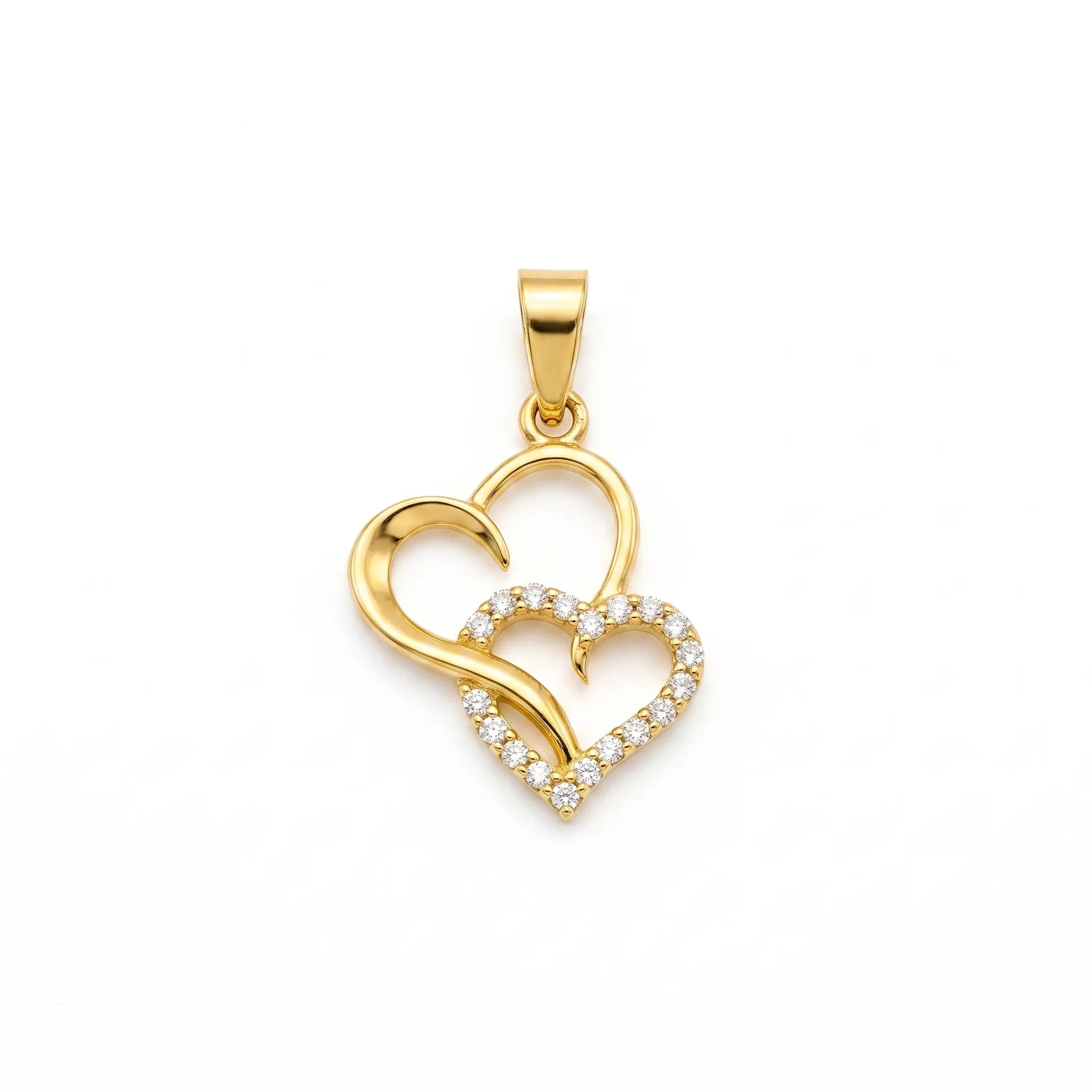 2 Heart Pendant