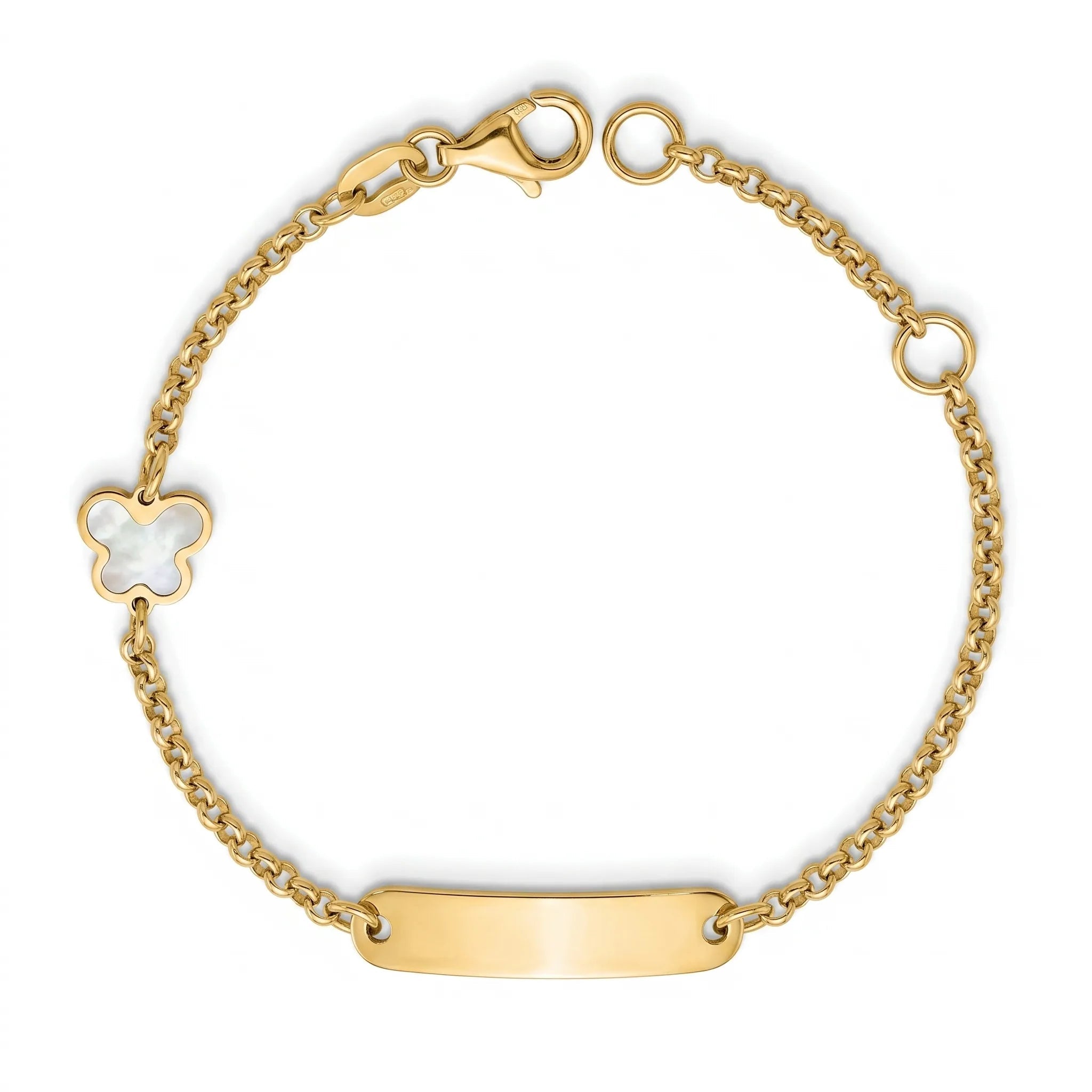 Butterfly Rolo Baby Bracelet