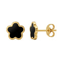 Five Leaf Black Clover Stud