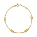Leaf Charm Bracelet