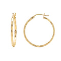 Twist Hoop Earrings