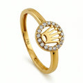 Crown Zirconia Ring