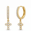 Cross Zirconia Huggies