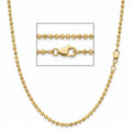 Diamond-Cut Ball Chain