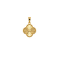 Golden Clover Pendant