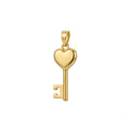 Heart Key Pendant