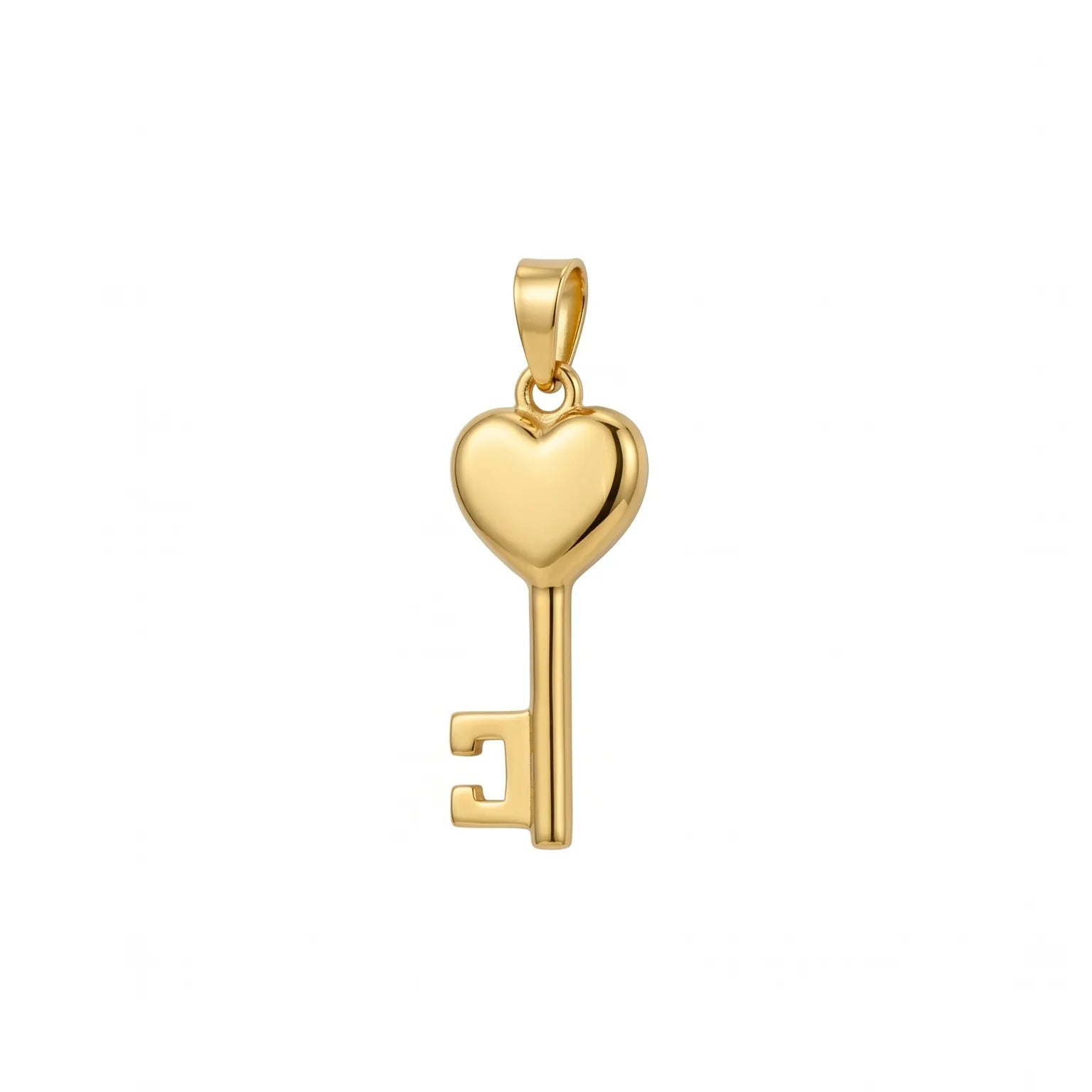 Heart Key Pendant