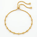 Diamond Balls Adjustable Bracelet