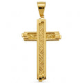 Textured Cross Pendant