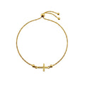 Adjustable Cross Bracelet