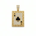 Ace of Clubs Pendant