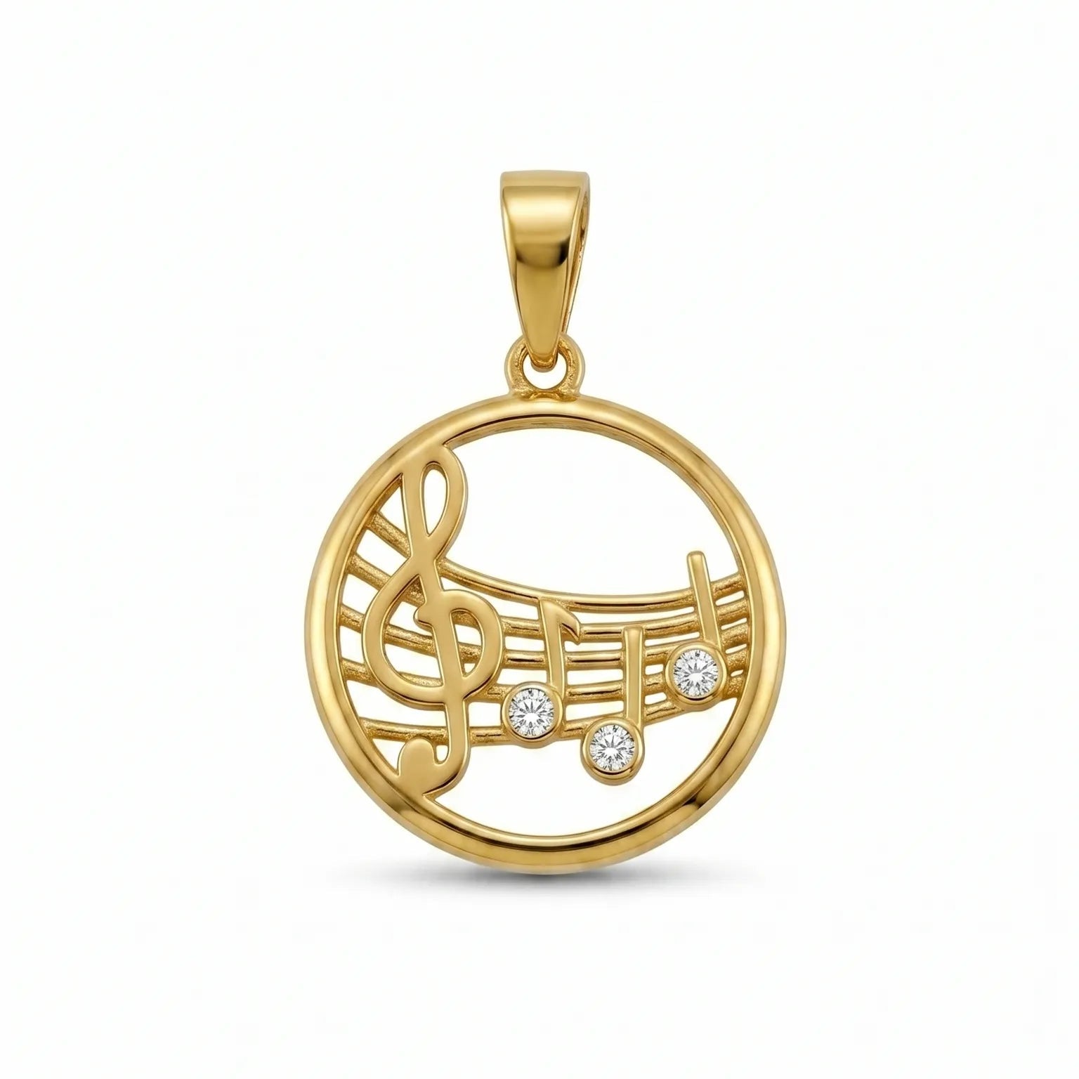 Musical Notes Pendant