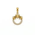 Butterfly Halo Pendant