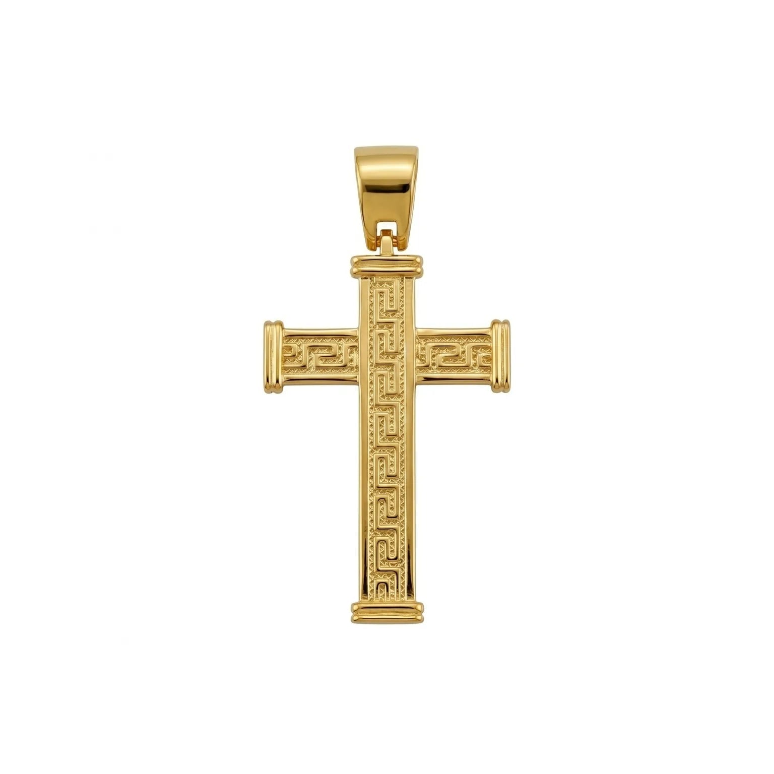 Greek Design Cross Pendant