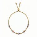 Tri-color Gold Bracelet