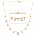 Heart and Bead Necklace